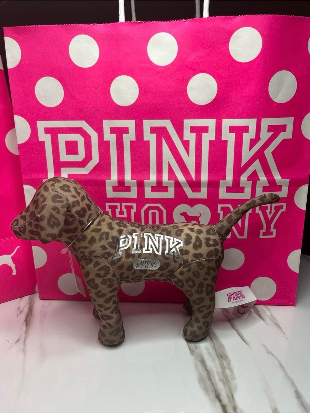 Limited Edition VS PINK Soho Exclusive Leopard Pup